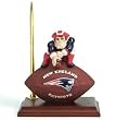 New England Patriots Desk Clock & Pen Set - Football Sports Merchandise