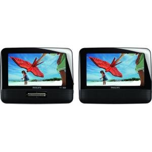 PHILIPS PD7012/37 DUAL SCREENS PORTABLE LCD DVD PLAYER (7