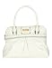 Marc Jacobs Leather Palais Royal Jen Pleated Bag Satchel White