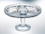 Review Jaf Gifts  / CRYSTAL CAKE PLATE - 24% CRYSTAL 10 INCH FOOTED CAKE PLATE
