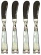 Decorative Pate Knife with Mother of Pearl Handle Set of Four