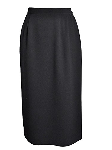 （ノーブランド品） レディース タイトロングスカート 日本製 9号 11号 13号 15号 17号 AR体相当 ABR体相当 BR体相当 黒 theone103-2