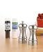 William Bounds Stainless Steel Rook Salt and Pepper Set, 4