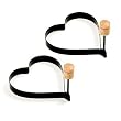 Nonstick Heart-Shaped Pancake Molds