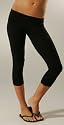 Womens black lycra stretchy leggings. Size M/L, 12/14