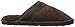 Lamo Men's Scuff Slipper - Suede Shoe, Black
