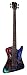 Spector Rex4 Bass Guitar, Holoflash