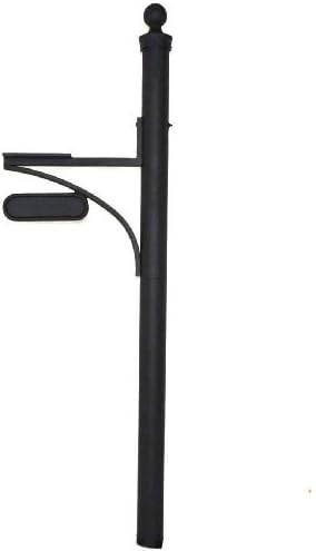 MSRP Universal DIY Cast Aluminum Mailbox Post Stand for any Curbside Mailbox