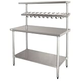 Chefs Prep Station Multishelf unit 1500hx1200wx600d mm