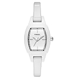 Fossil Ultra Slim Silicone White Dial Watch
