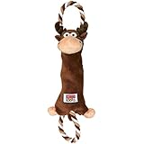 KONG Tugger Knots Moose Dog Toy, Medium/Large