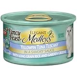 Fancy Feast Elegant Medleys Yellowfin Tuna Tuscany with Rice and Garden Greens Canned Cat Food (24/3-oz cans)