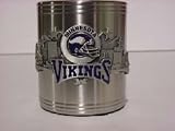 Minnesota Vikings NFL Pewter Can Cooler