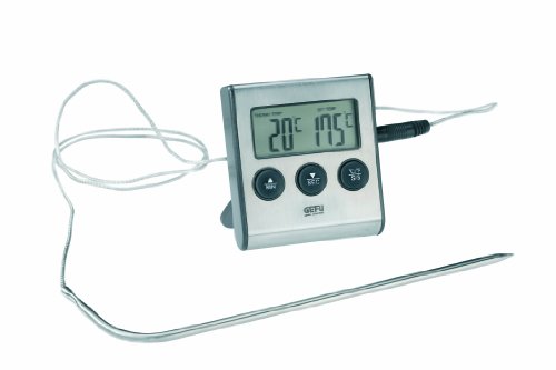 Gefu 21840 Digitales Bratenthermometer mit Timer "Tempere"