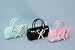 Mini Hand Bag Design Glasses Case / Mini Hand Bag With Pastel Bow (GI0617), Black