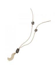MMA Silver - 27 inch 14/20 Gold Filled Necklace with Pyrite Stone