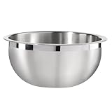 Oggi Two-Tone Stainless Steel Mixing Bowl with Airtight Lid