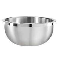 Oggi Two-Tone Stainless Steel Mixing Bowl with Airtight Lid