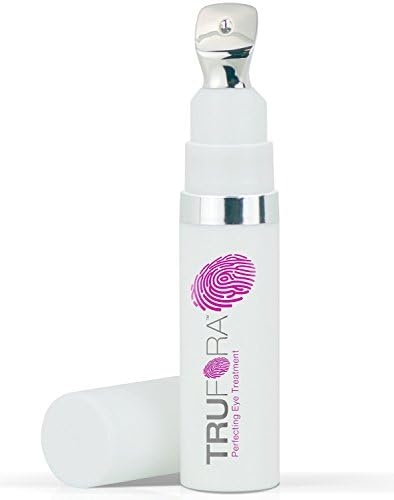 Trufora Perfecting Eye Treatment; Complete Anti Aging Eye Cream For Puffiness; Wrinkles; Fine Lines, Crows Feet, Volume Loss, Dark Circles &amp; Spider Veins, 0.25 ounce