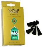 Review Gonesh  / #12 Green Mountains - Gonesh Incense Cones - Pack of 25