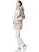 MIYA Women's Warm Thickened Hooded Down Jacket Women Long Overcoat for Women Coat