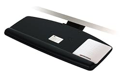 3M Knob-Adjust Keyboard Tray with Standard Platform, 17 Inch Track (AKT60LE)