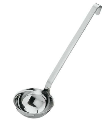 Rosle Hook Ladle with Pouring Rim, 8 ounces