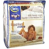Serta Egyptian Cotton Mattress Pad Full Size