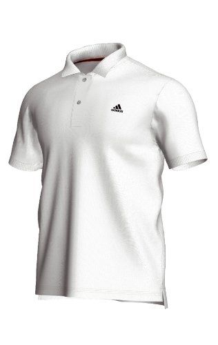 Adidas Herren Polo ESS, white, L, HAX19179L