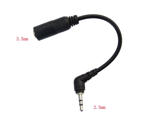 Childrens Toyshop  Electronics : 2.5mm-3.5mm STEREO HEADPHONE ADAPTER (FOR ALL IPOD'S AND MP3/MP4 PLAYERS)