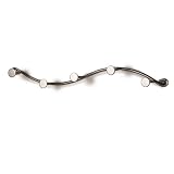 Spectrum 65078 Sweep 5-Hook Single Rack, Satin Nickel