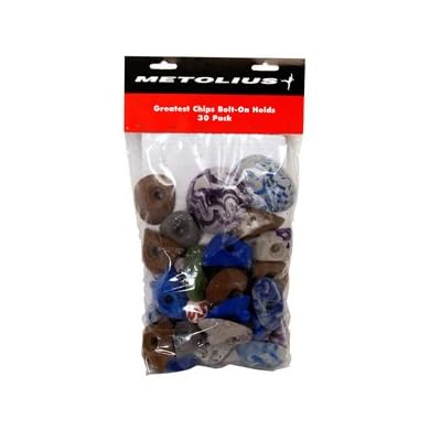 Metolius Greatest Chips Bolt On Hold Set (30-Pack)