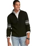 Review Nautica  / Nautica Lambswool Zip-Up Mock Turtleneck