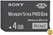 Sony 4 GB Memory Stick PRO Duo Flash Memory Card MSMT4G