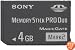 Sony MSMT4G 4GB Memory Stick PRO Duo (Mark2) Media