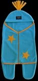 Cozyosko Cocoon Wrap - Aqua with Yellow Stars - 6 - 12 Months