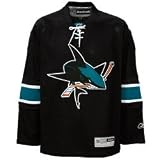 Reebok San Jose Sharks Black Premier Hockey Jersey