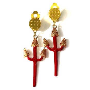 Sexy Devil - Pitchfork Earrings Accessory