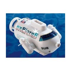 Mini-U-Boot, funkferngesteuert (27 MHz) mit Suchscheinwerfer - Gro�er Unterwasser-Spa� im Miniformat f�r Aquarium, Badewanne...