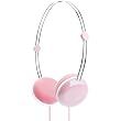 iLuv iHP614PKP Sweet Cotton High Fidelity Stereo Heaphones with Speak EZ Remote for Smartphones - Wired Headsets - Retail Packaging - Pastel Pink