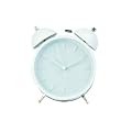 Karlsson Alarm Clock Twin Bell Nude Station Medium White