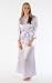 Apparel : Women's Satin Robe: Classic Long Bathrobe, Ladies' Sleepwear by Mystic Clothing Small Purple