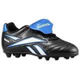 Reebok Dinamo RBR HG - Big Kids ( sz. 03.5, Black/White/Blue )