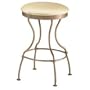 Commerical Trica Anne 26" Backless Swivel Counter Stool in Multiple Fabrics