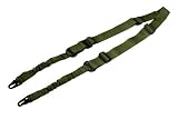 Diamond Tactical OpSpec Dual 2-Point Tactical Bungee Sling OD GREEN [DT204G] - Weapon Retention System