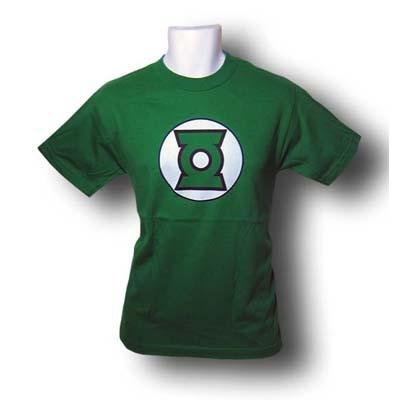  Justice League GREEN LANTERN LOGO T-Shirt