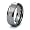 8mm Tungsten Carbide Diamond Ring with Wood Box (0.10ctw) GH/SI - Size 7.0