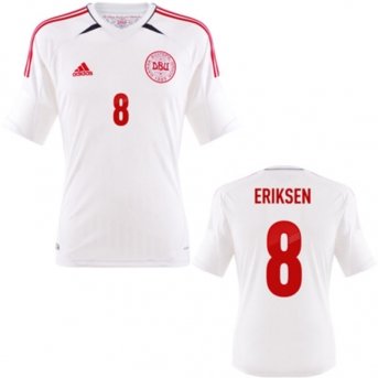 Dänemark Eriksen Trikot Away 2012, L