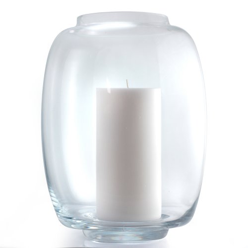 12.8H Glass Candle Holder of 4