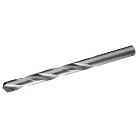 Cleveland 2727 Style Carbide Tipped Jobbers' Drill Bit, Uncoated (Bright), Round Shank, 118 Degree Conventional Point, 3/8" (Pack of 1)